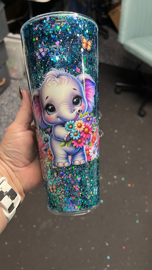 Snowglobe Tumblers 24 oz