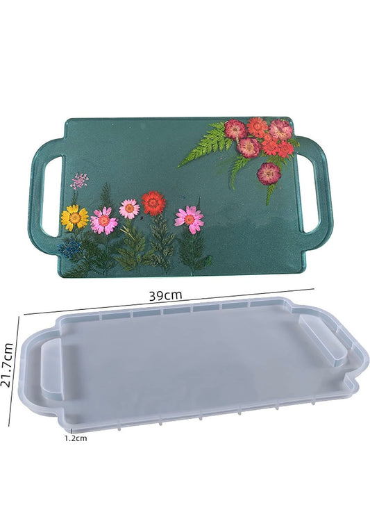 Custom Resin Tray with handles