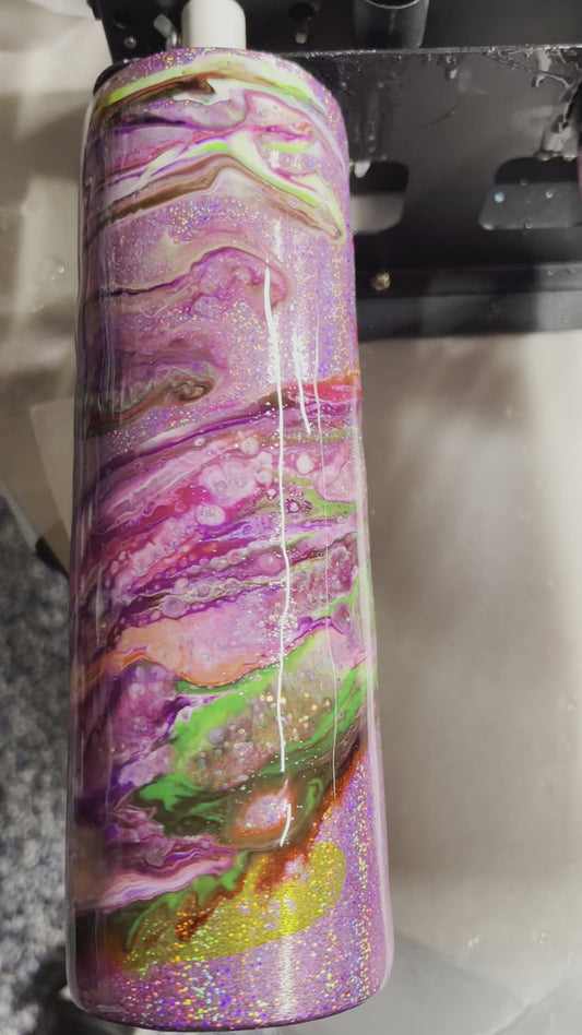 30oz Neon Ink Swirl